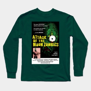 "Attack of the Moon Zombies" poster Long Sleeve T-Shirt